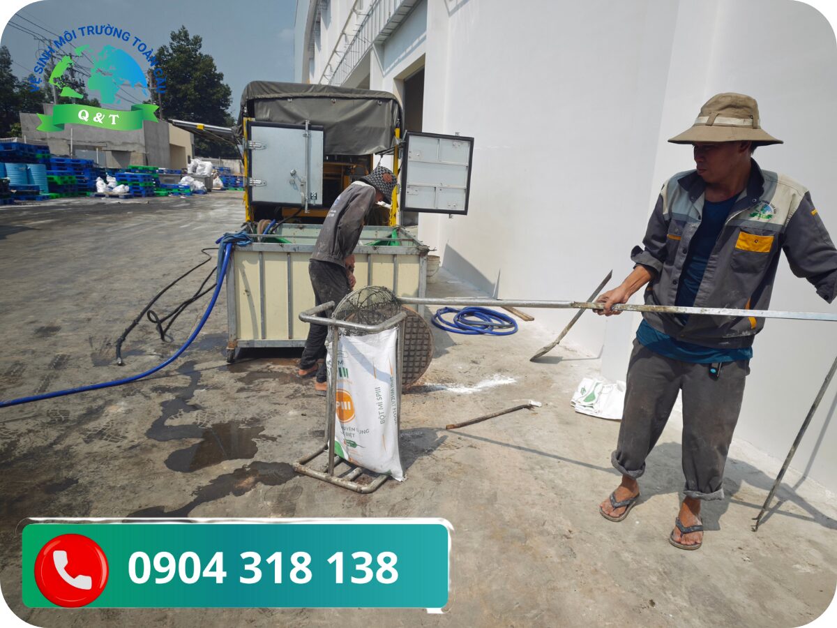 Thông cống nghẹt phường Bình Đông