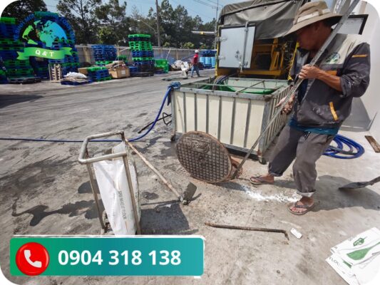 Thông Cống Nghẹt Phường Diên Hồng [Trọn Gói Giá Rẻ] BH 2 Năm