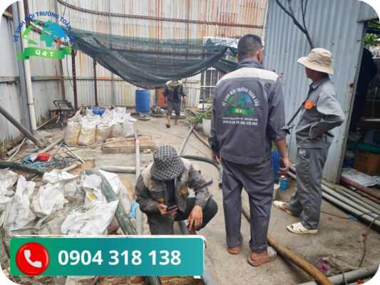 Thông Cống Nghẹt Phường Đông Hưng Thuận [Trọn Gói Giá Rẻ] BH 2 Năm