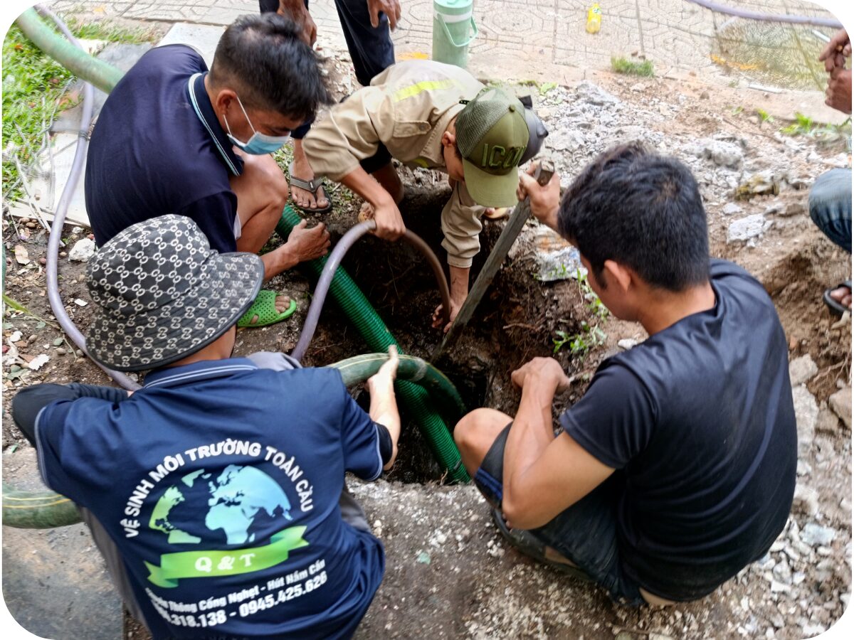 Thông cống nghẹt phường Đức Nhuận
