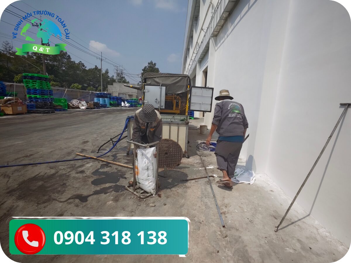 Thông cống nghẹt phường Gia Định