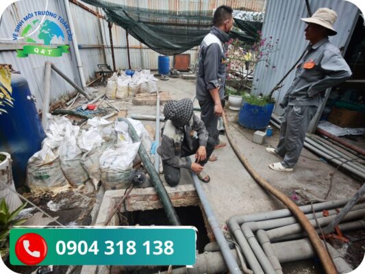 Thông cống nghet phường Hạnh Thông