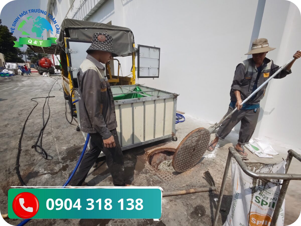 Thông cống nghẹt phường Phú Định