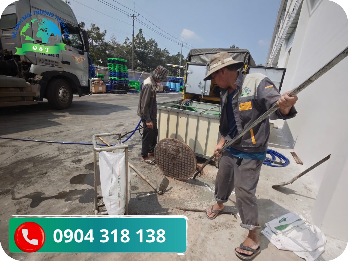 Thông cống nghẹt phường Tân Tạo