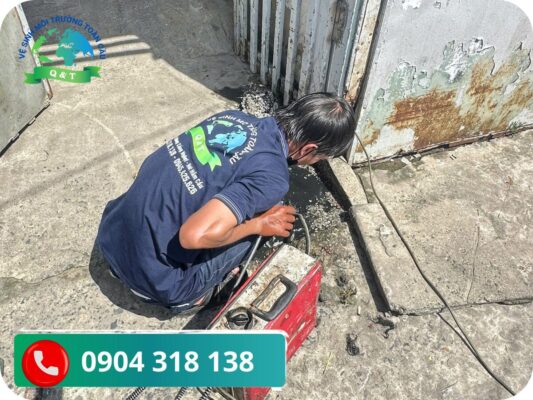 Thông Cống Nghẹt Phường Tân Thuận [Trọn Gói Giá Rẻ] BH 2 Năm