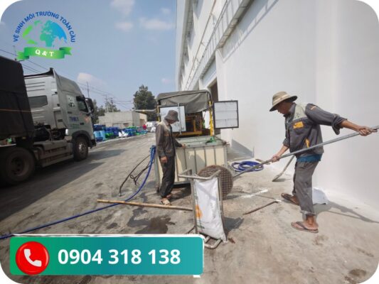 Thông cống nghẹt phường Thạnh Mỹ Tây