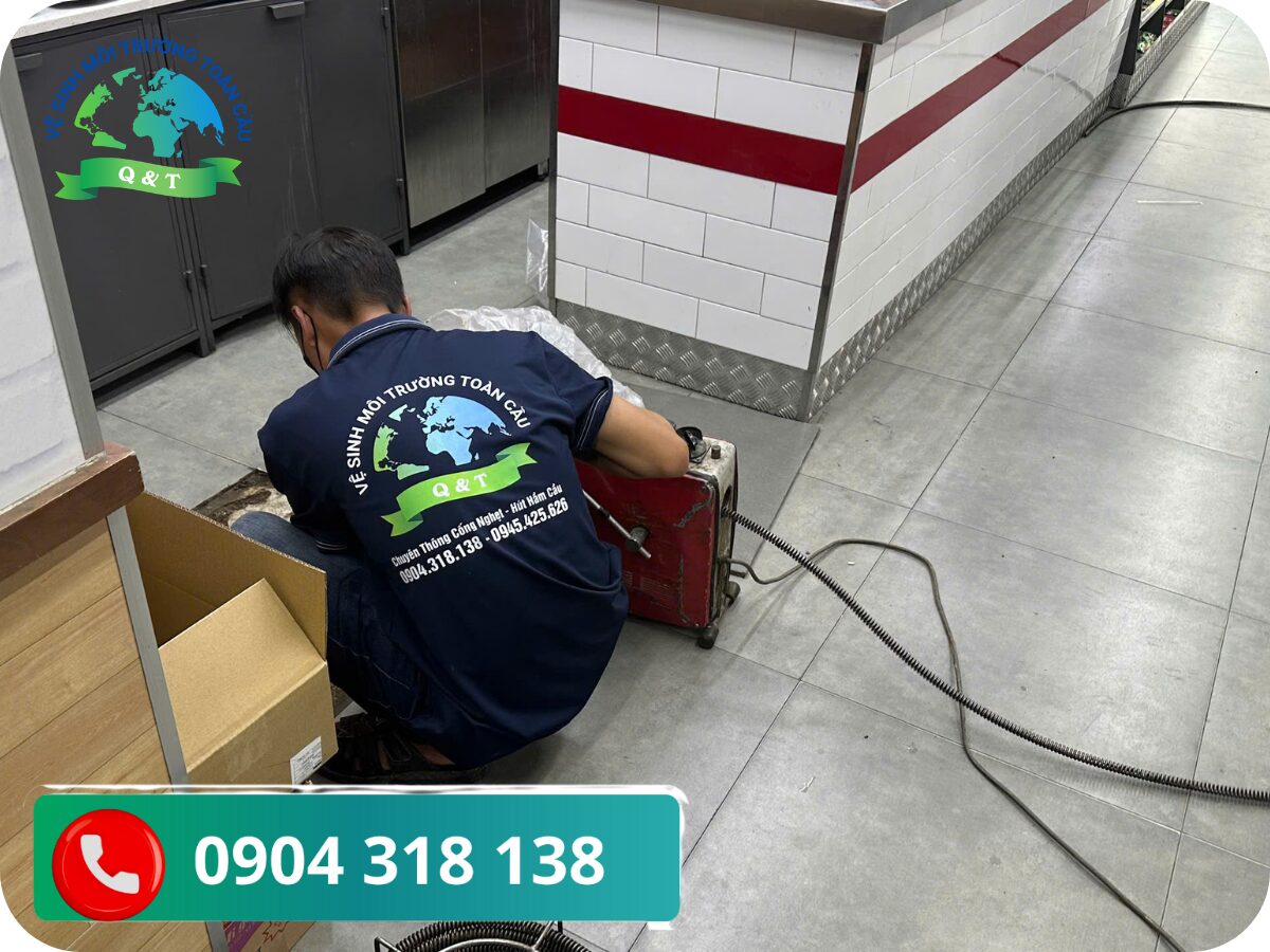 Các Phương Pháp Thông Cống Nghẹt Được Sử Dụng