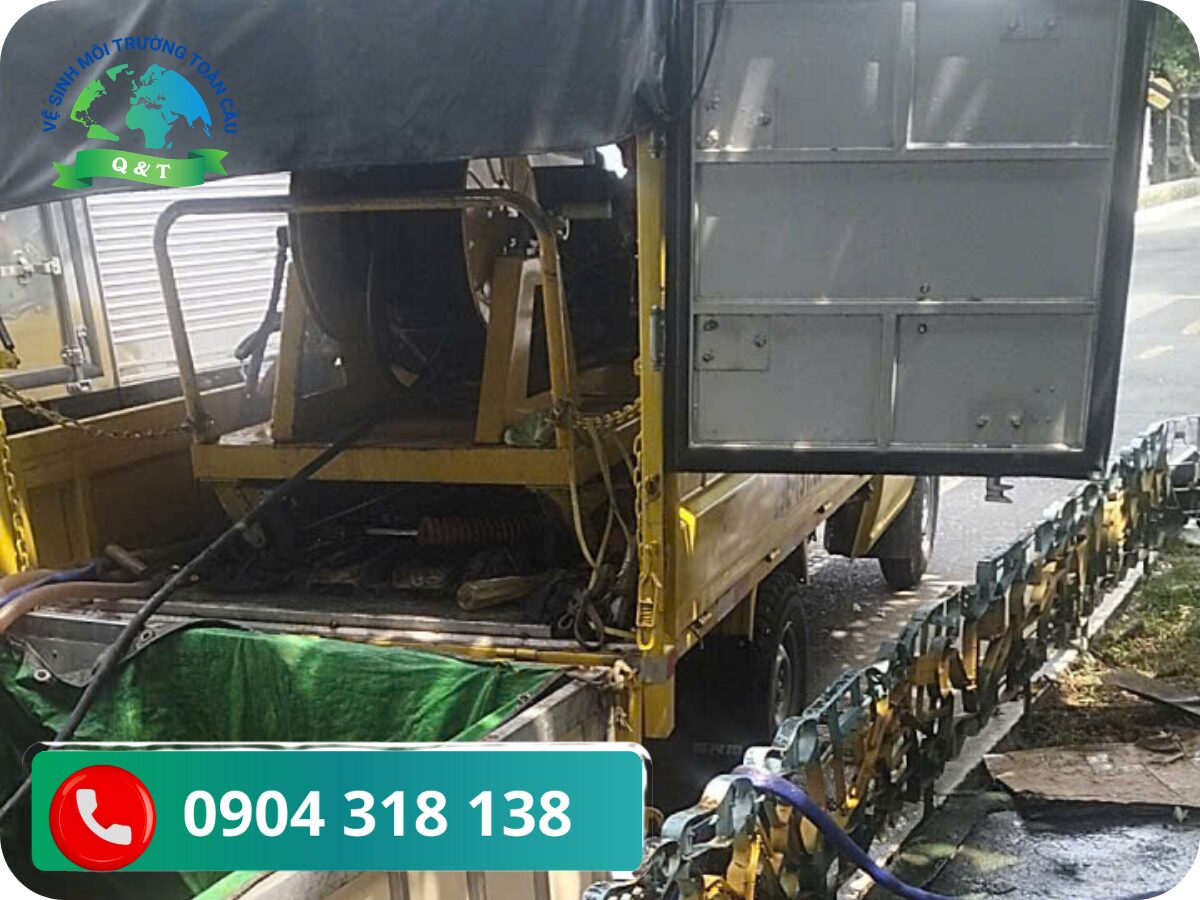 Dịch vụ hút hầm cầu Phường Chánh Hưng cung cấp