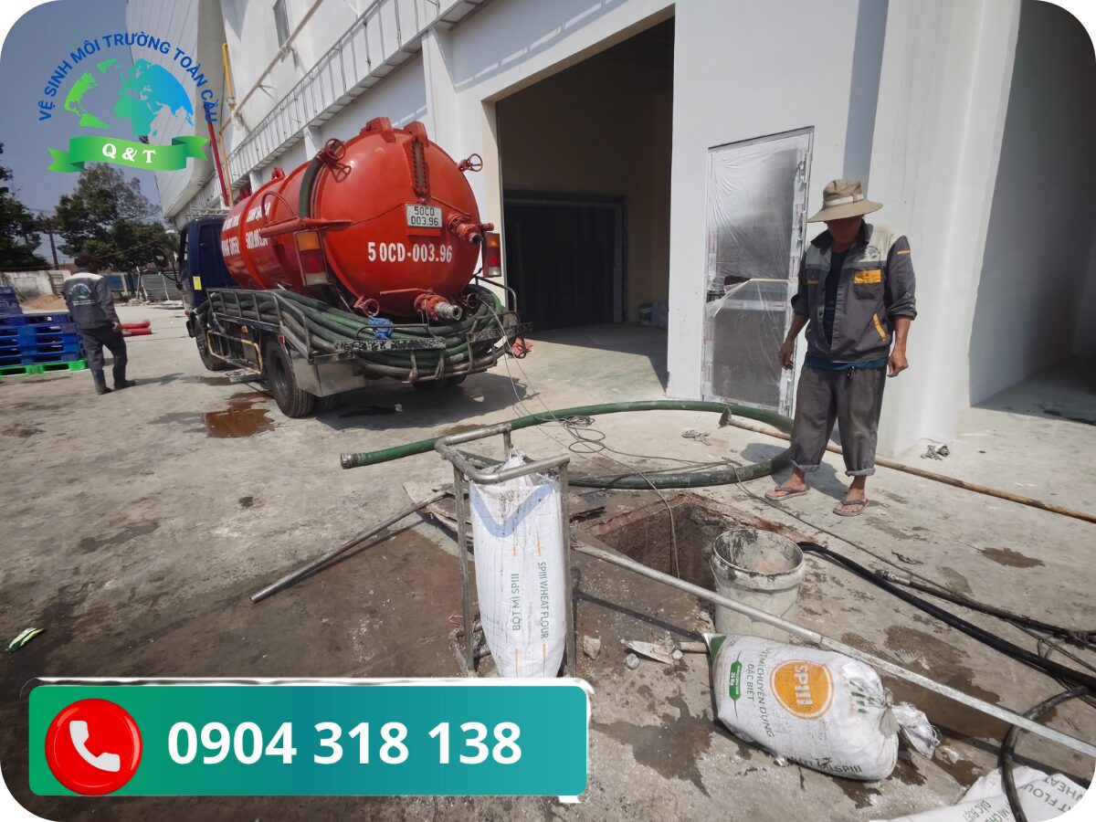 Dịch vụ hút hầm cầu Phường Phú Định