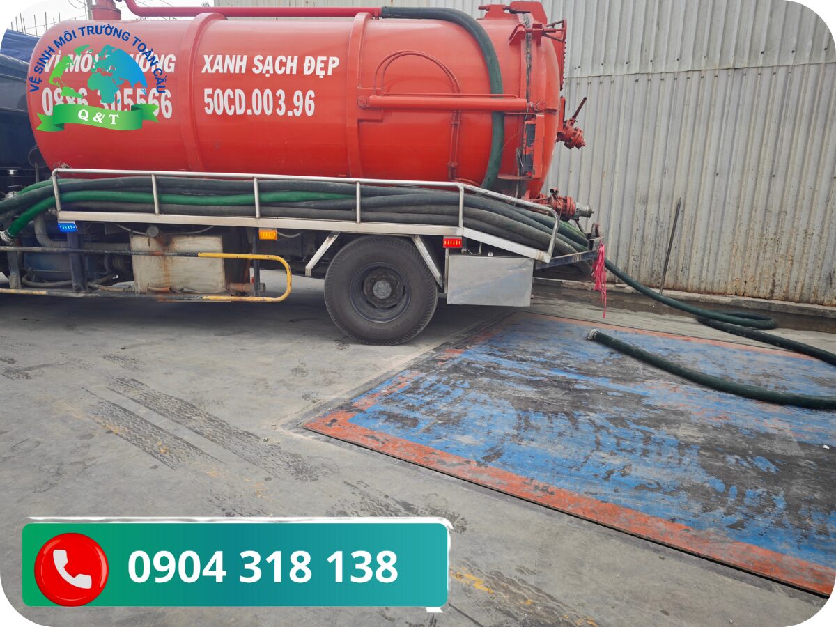 Dịch Vụ Hút Hầm Cầu Tại Phường Vườn Lài Cung Cấp