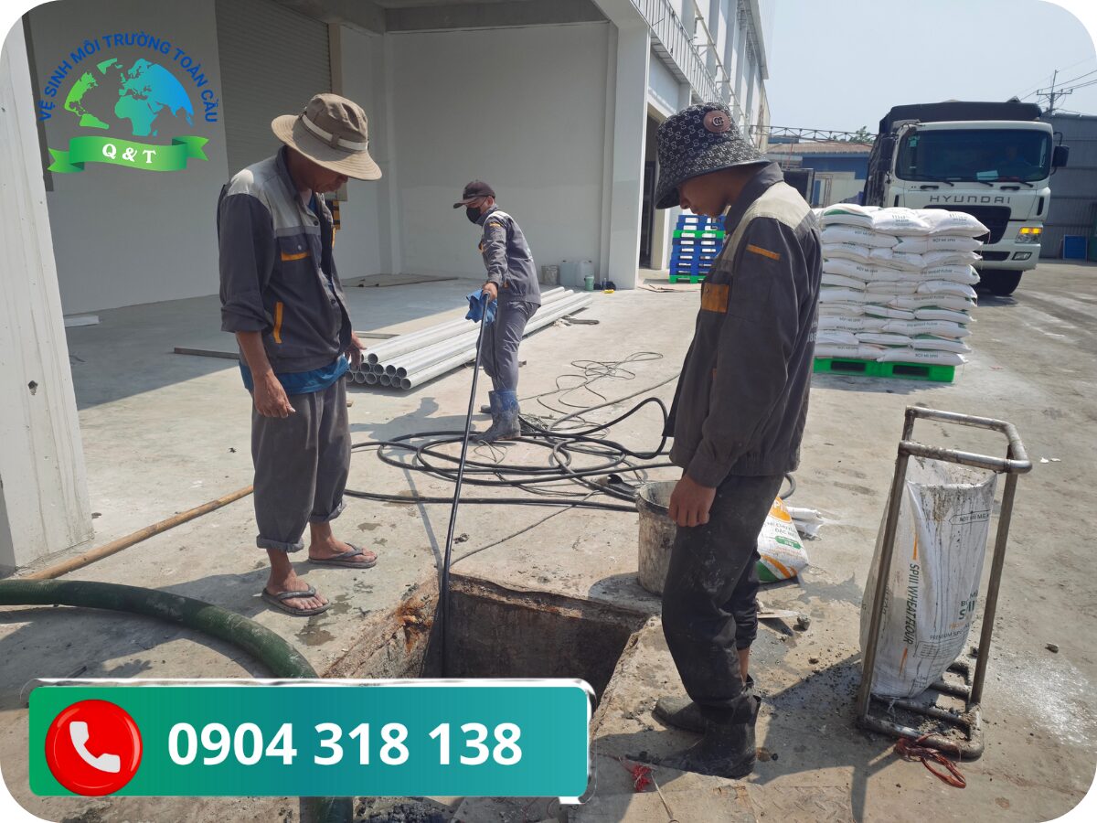 Dịch Vụ Hút Hầm Cầu Phường Bình Đông