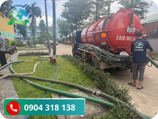 Hút hầm cầu Bình Đại