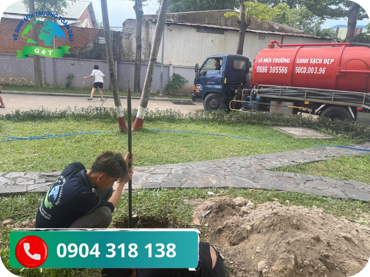 Hút hầm cầu Gò Công Đông