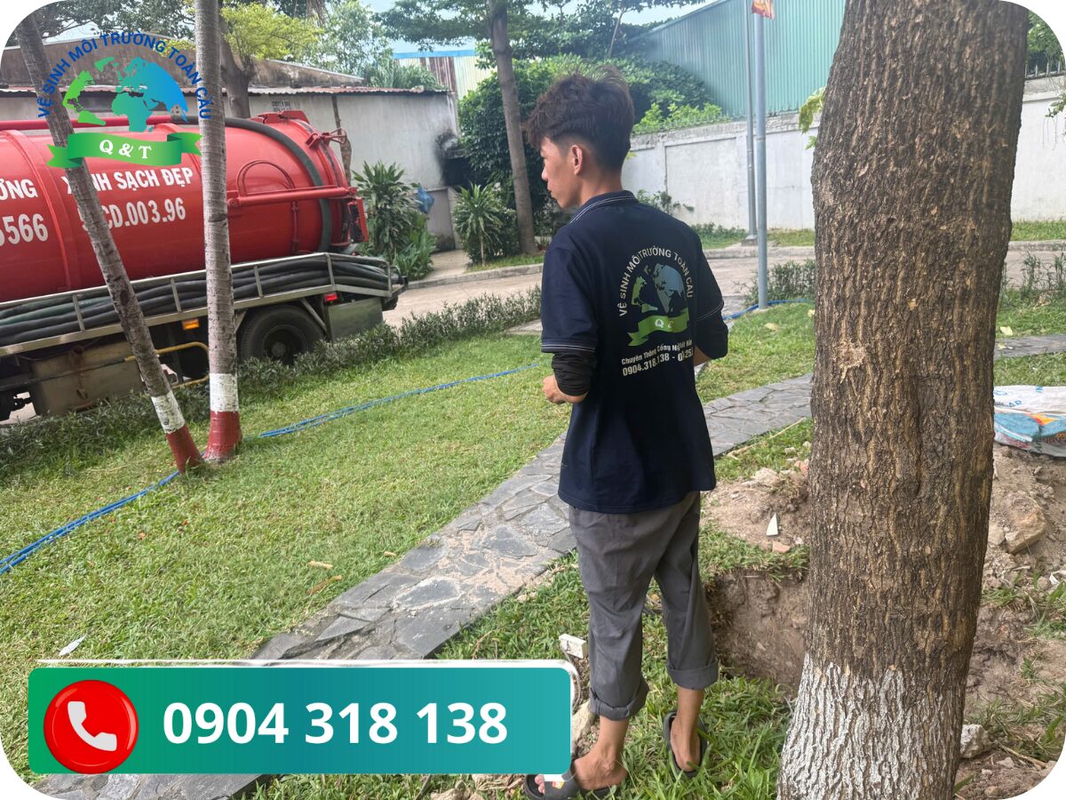 Hút hầm cầu Mỏ Cày Bắc