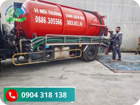 Hút hầm cầu Phú Mỹ