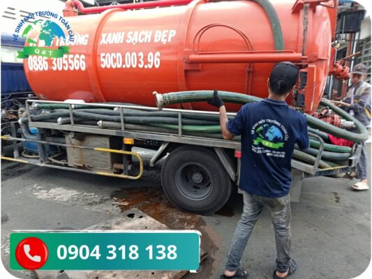 Hút hầm cầu phường Bến Thành
