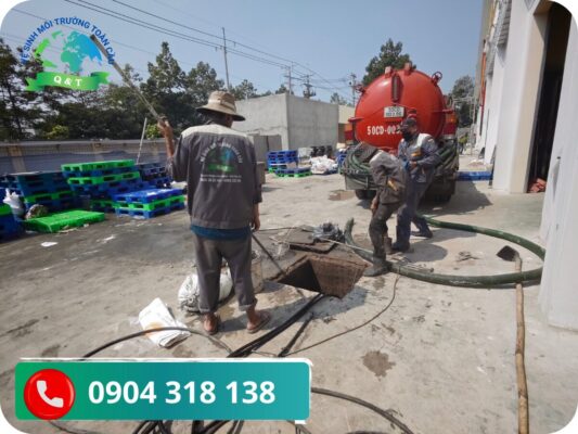 Hút Hầm Cầu Phường Bình Đông [Trọn Gói Giá Rẻ] BH 2 Năm