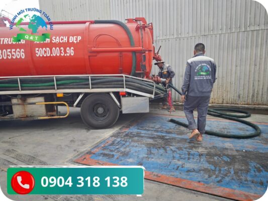 Hút Hầm Cầu Phường Chánh Hưng [Trọn Gói Giá Rẻ] BH 2 Năm