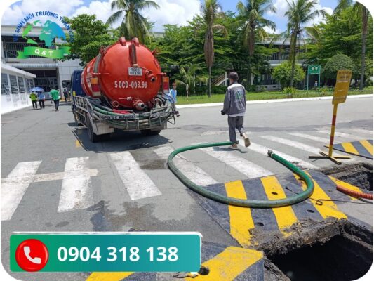 Hút hầm cầu phường Nhiêu Lộc