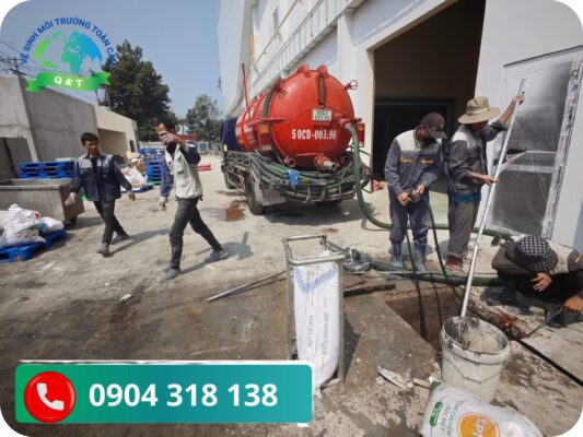 Hút Hầm Cầu Phường Phú Định [Trọn Gói Giá Rẻ] BH 2 Năm