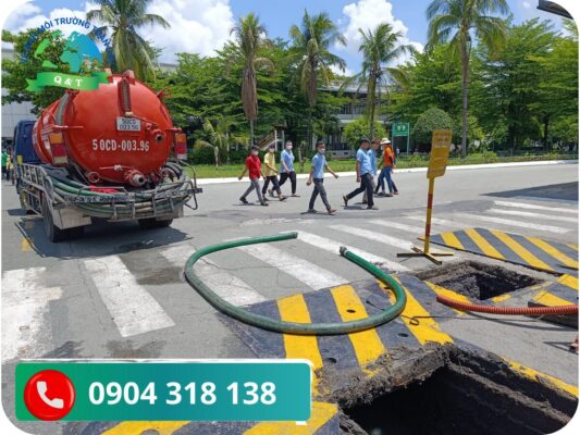 Hút hầm cầu phường Tân Định