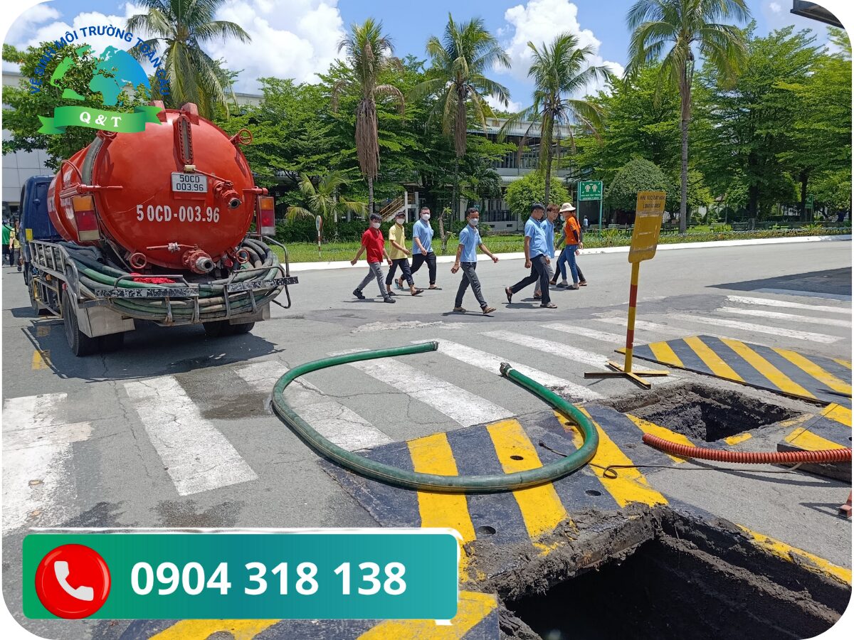 Hút hầm cầu phường Tân Định