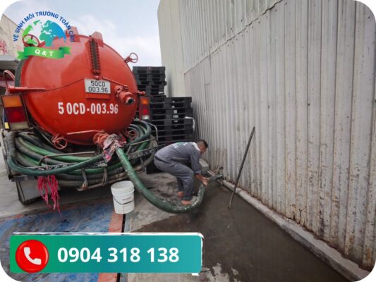 Hút Hầm Cầu Phường Tân Hưng [Trọn Gói Giá Rẻ] BH 2 Năm