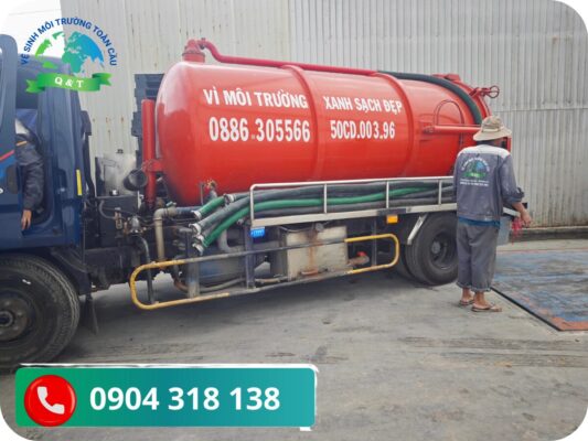 Hút Hầm Cầu Phường Tân Mỹ [Trọn Gói Giá Rẻ] BH 2 Năm