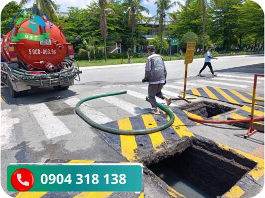 Hút hầm cầu phường Vĩnh Hội