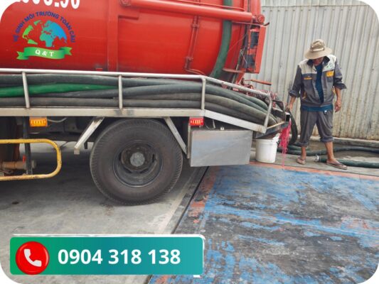 Hút Hầm Cầu Phường Vườn Lài [Trọn Gói Giá Rẻ] BH 2 Năm