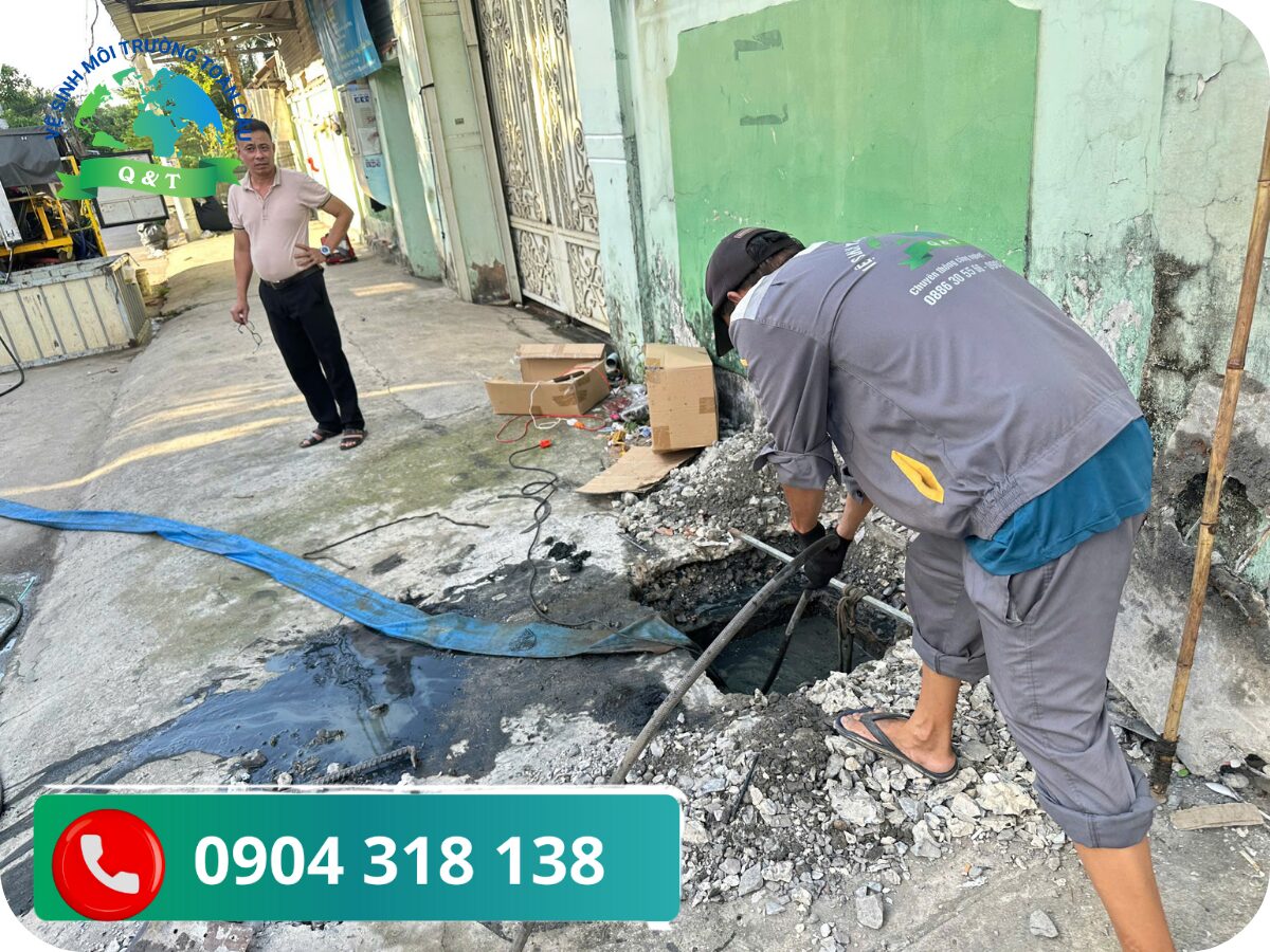 Khu Vực Phục Vụ Thông Cống Nghẹt Tại Phường Tân Sơn Hòa