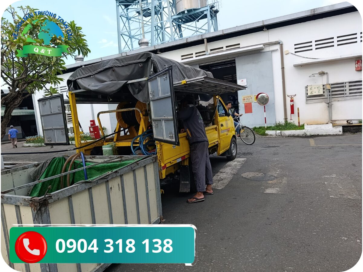 Khu vực phục vụ thông cống nghẹt tại Cái Bè
