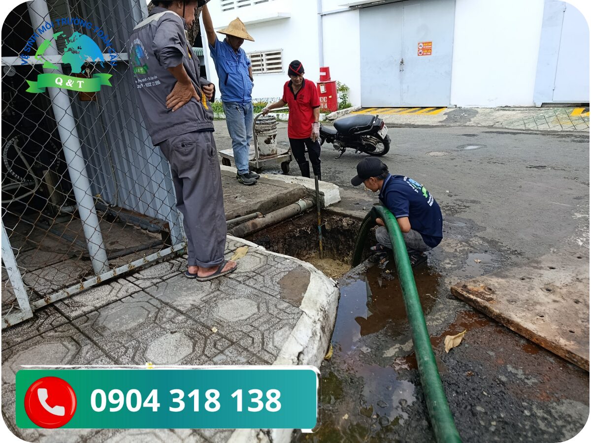 Nguyên nhân gây nghẹt cống thường gặp ở Cái Bè