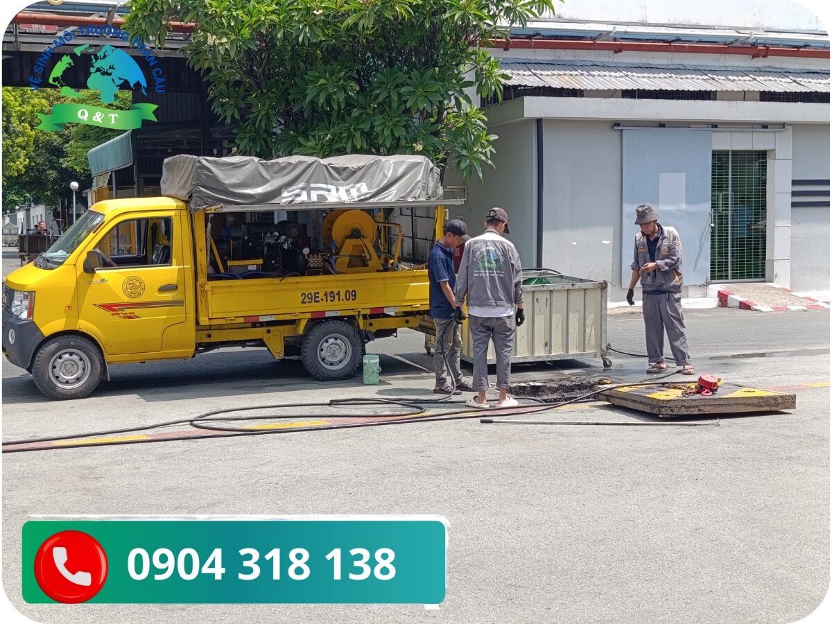 Nguyên nhân gây nghẹt cống tại Phường Bình Trưng