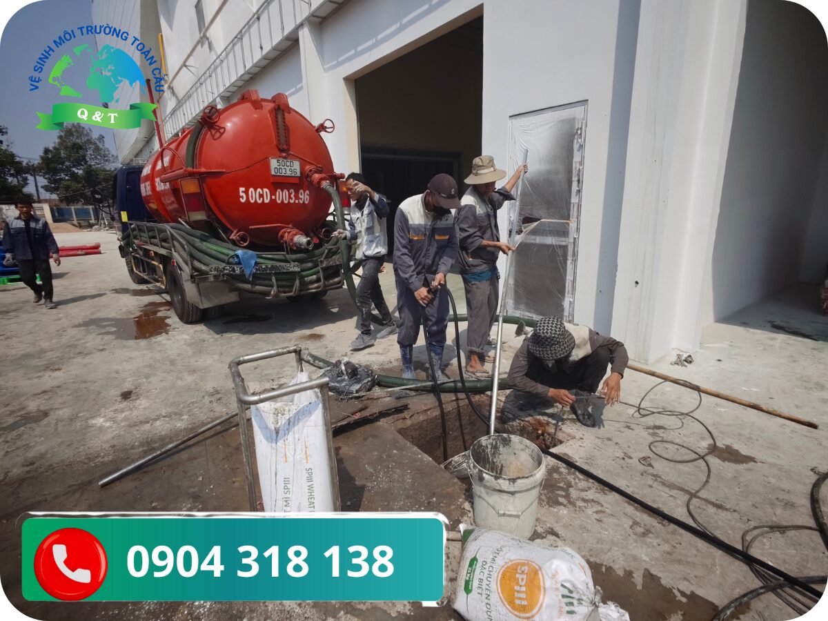 Quy trình hút hầm cầu Phường Phú Định chuyên nghiệp