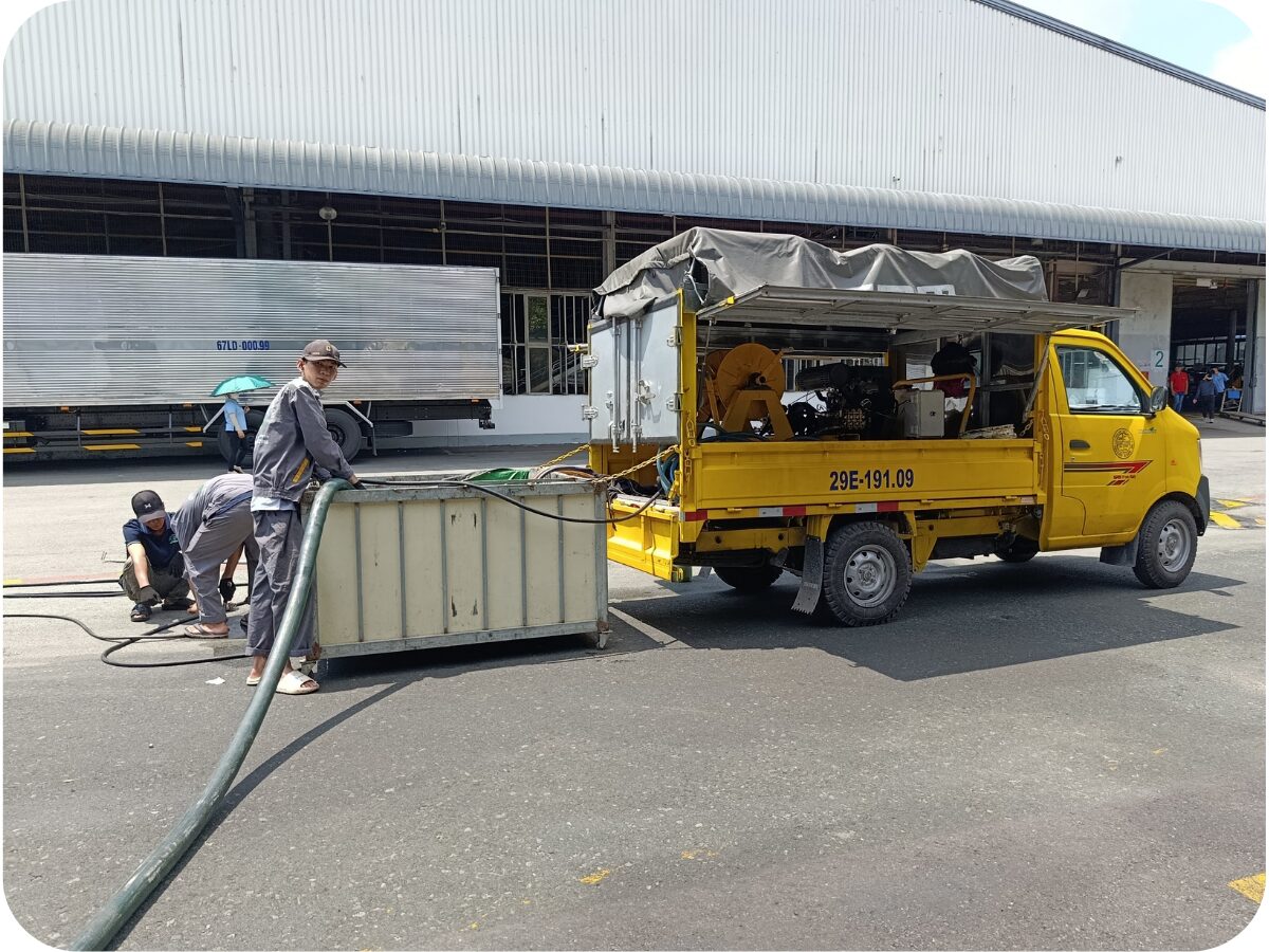 Quy trình thông bồn cầu chuyên nghiệp