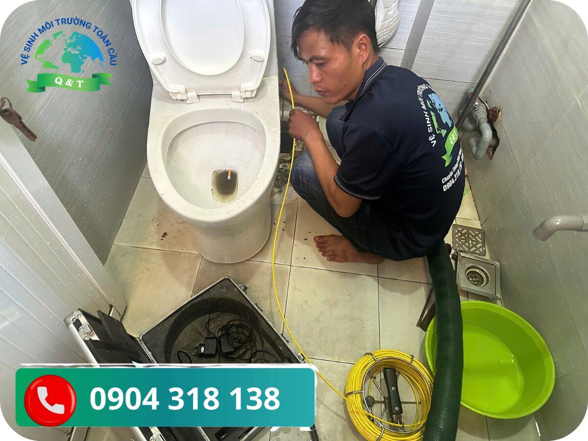 Thông bồn cầu Bình Thuỷ