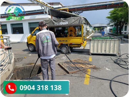 Thông cống nghẹt Cái Bè