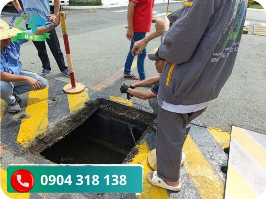 Thông cống nghẹt Chợ Lách