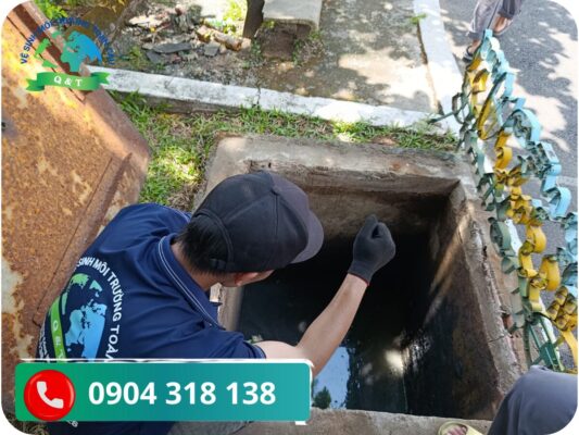 Thông cống nghẹt Mỏ Cày Nam