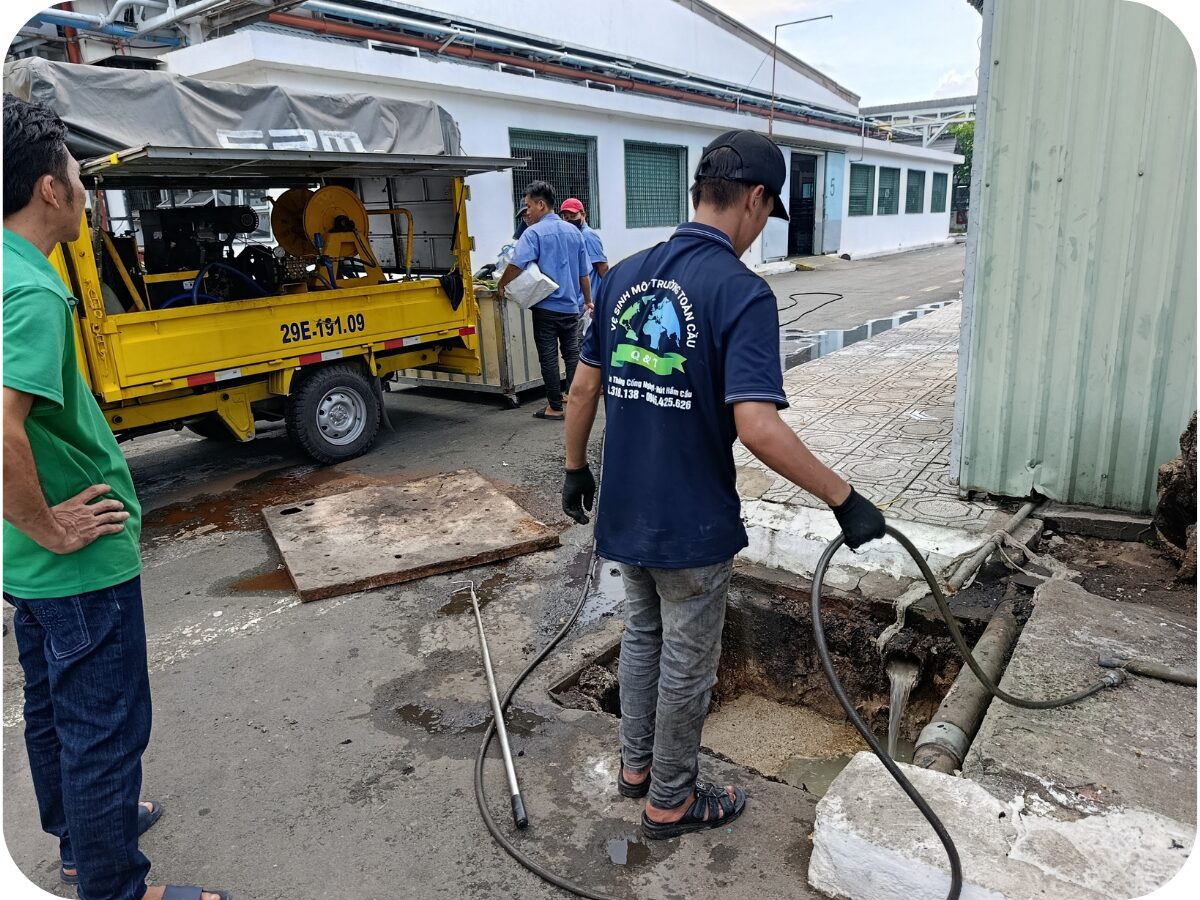 Thông cống nghet Phú Mỹ