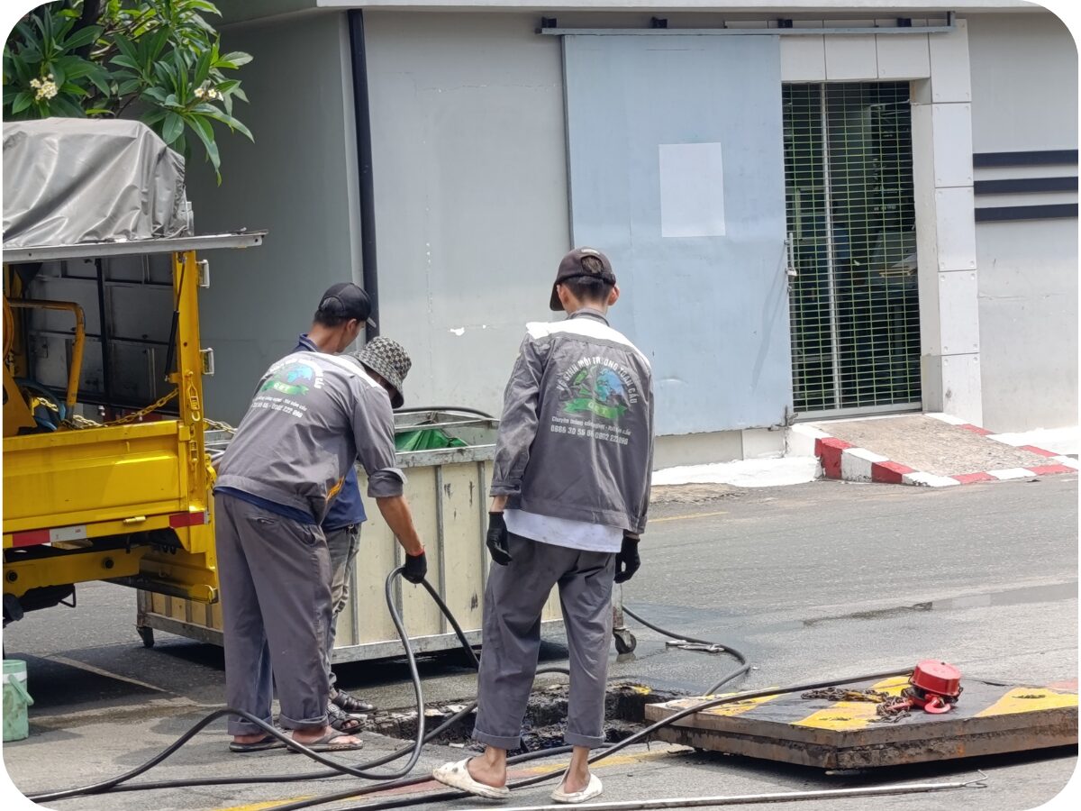 Thông cống nghẹt phường Hiệp Bình