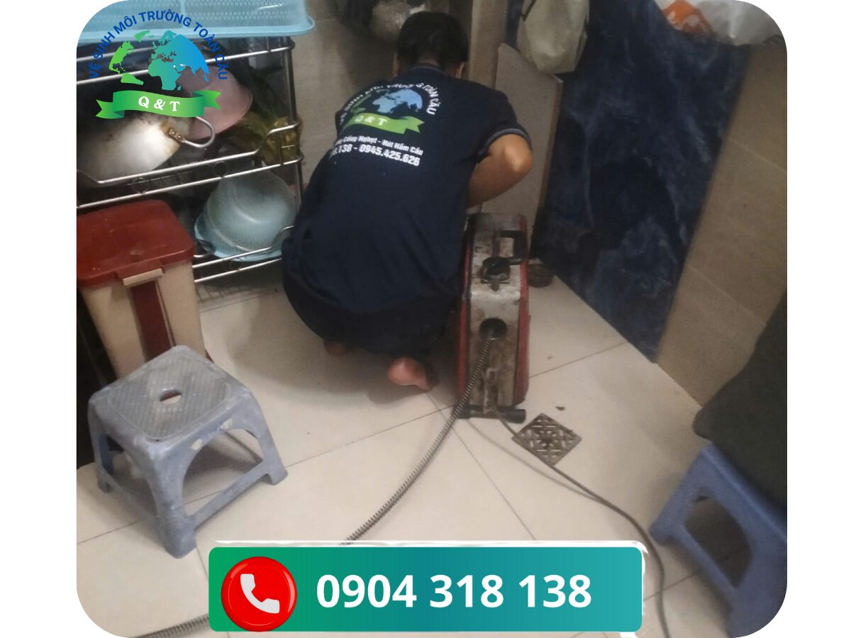 Thông cống nghẹt phường Tân Sơn Nhất