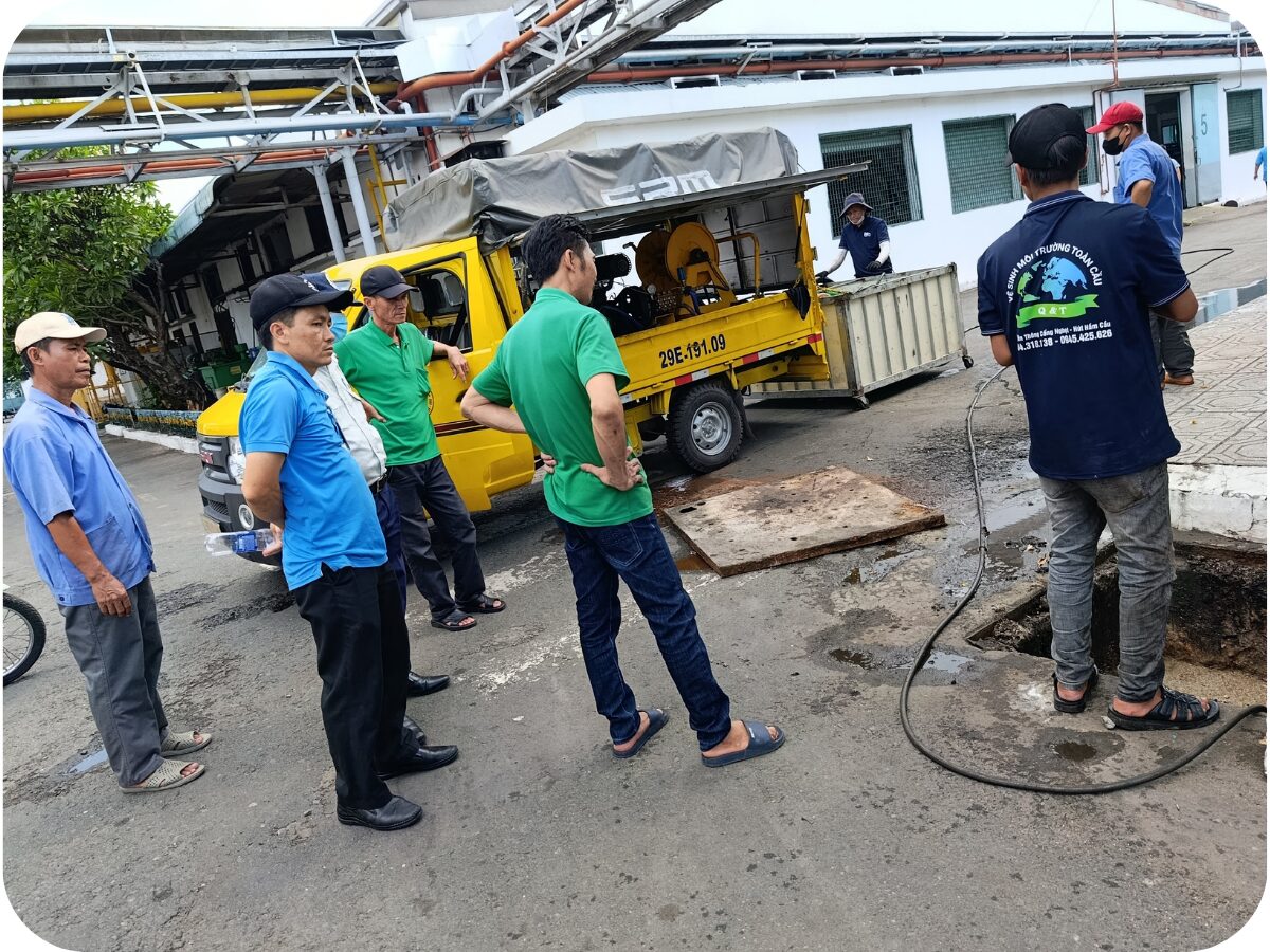 Thông cống nghẹt phường Tân Sơn