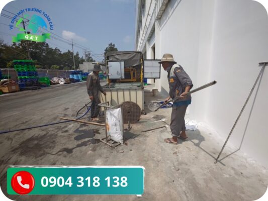 Thông cống nghẹt phường Tăng Nhơn Phú