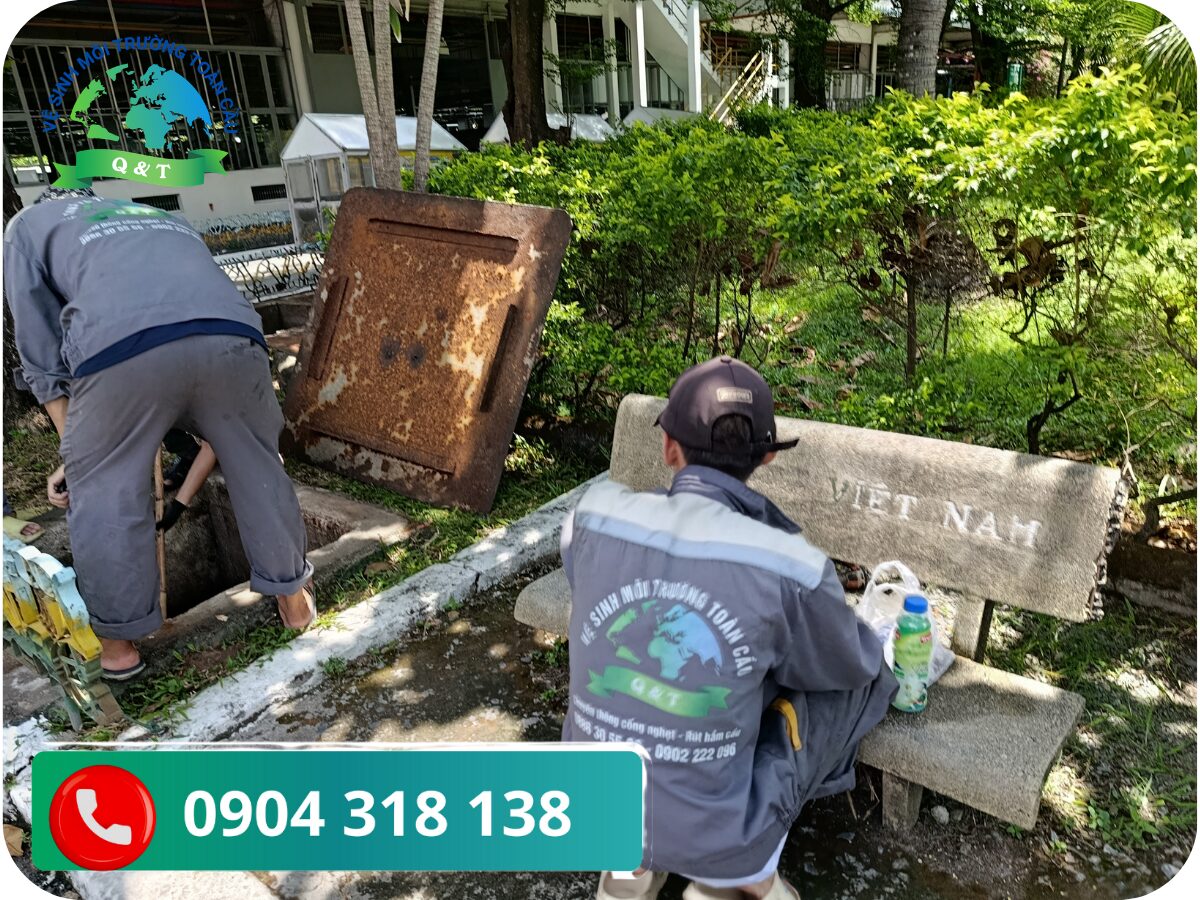 Thông cống nghẹt Tân Phước