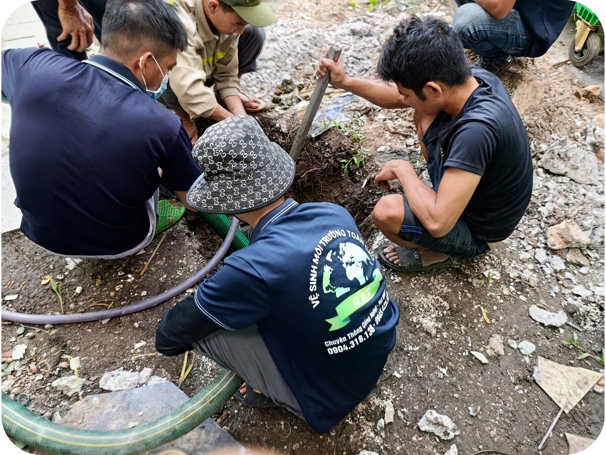 Thông cống nghẹt Tân Trụ