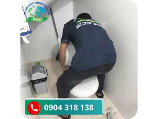 Thông Tắc Bồn Cầu Long Đất [Trọn Gói Giá Rẻ] (Có VAT)