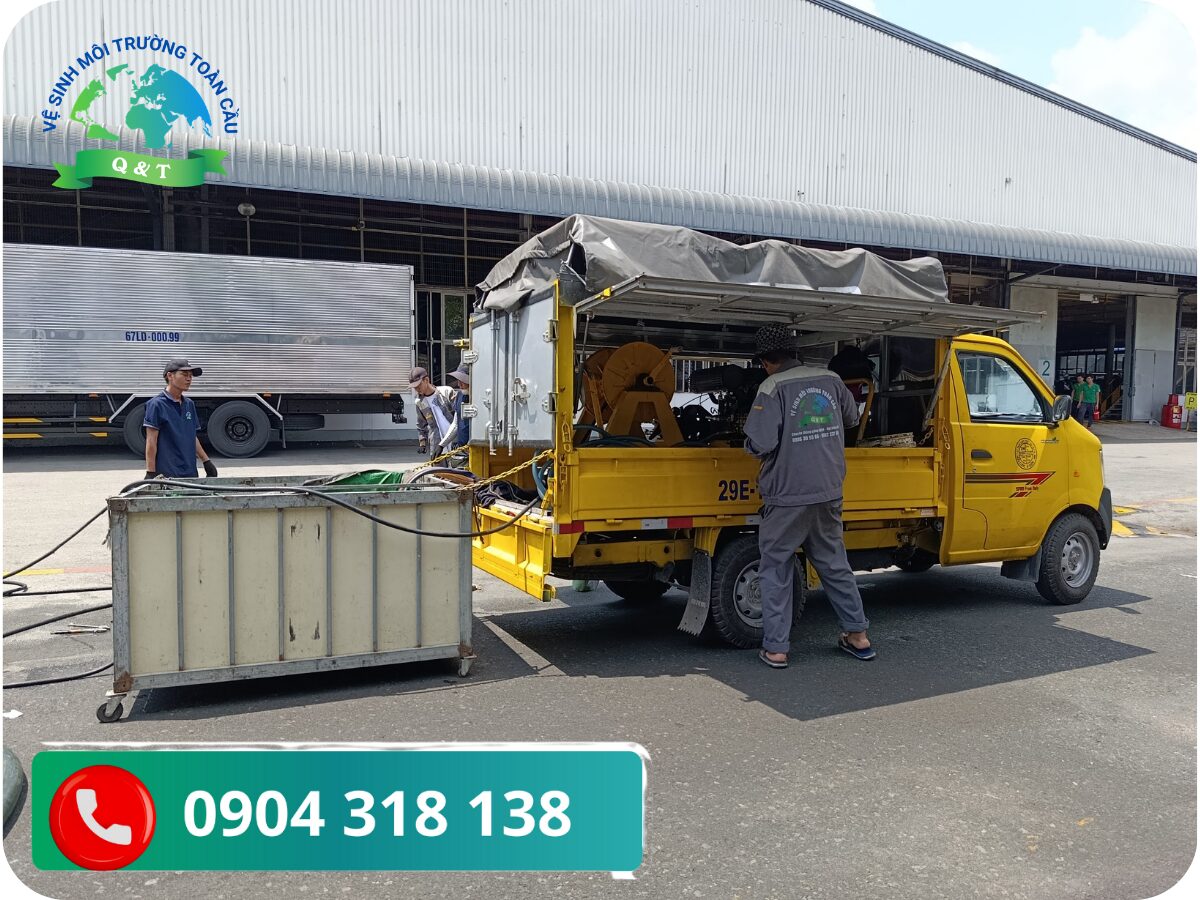 Máy móc, thiết bị sử dụng khi thông cống