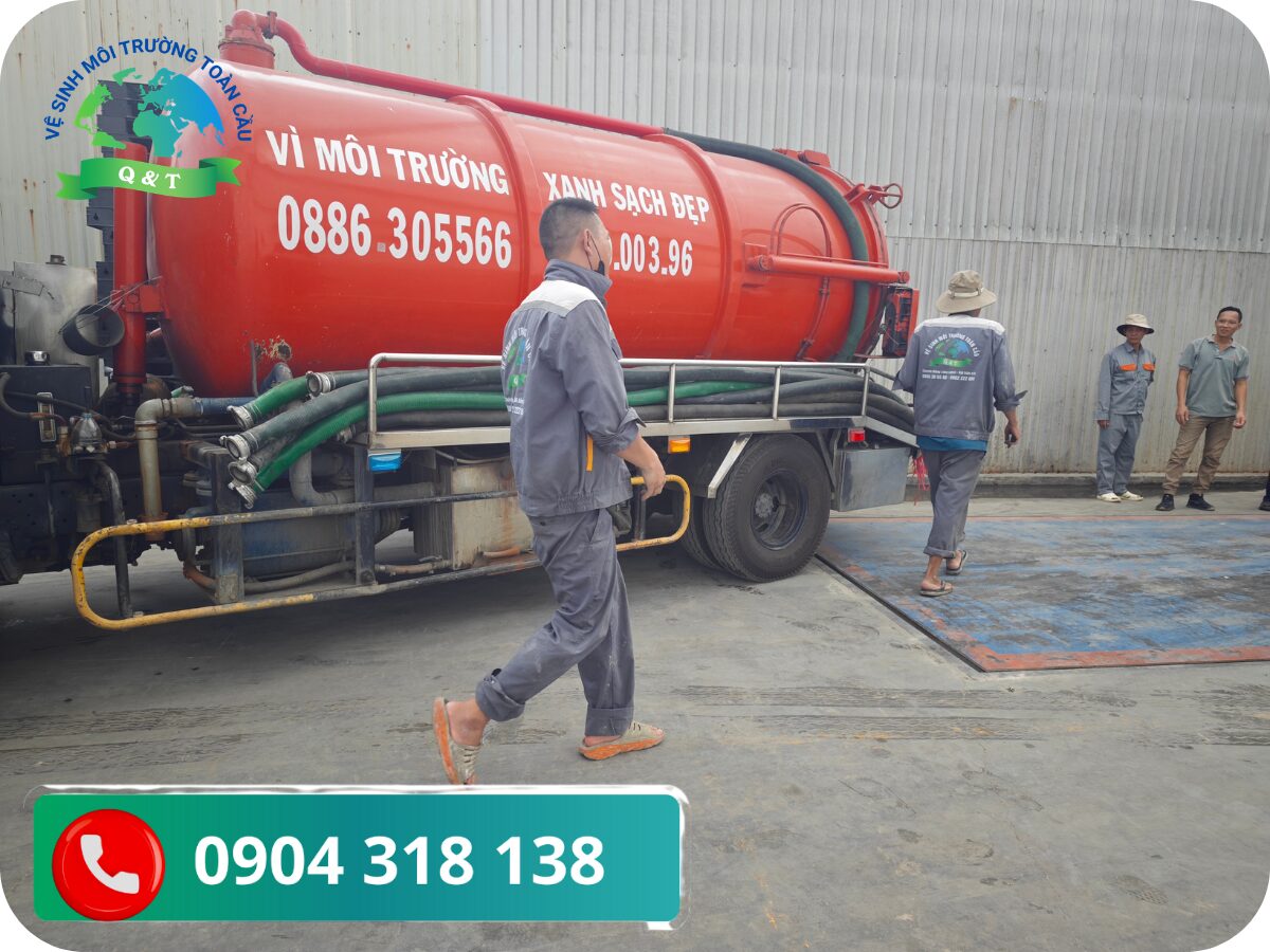 Vì sao nên chọn đơn vị hút hầm cầu Phường Tân Thuận uy tín?